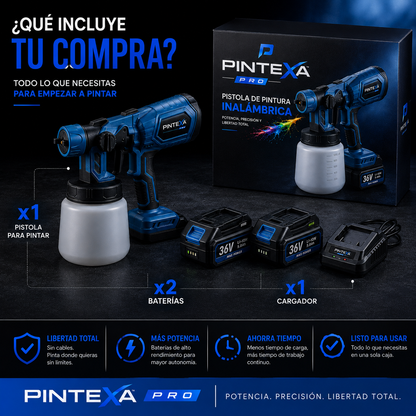 Pintexa Pro™ - Pistola de Pintura Inalámbrica