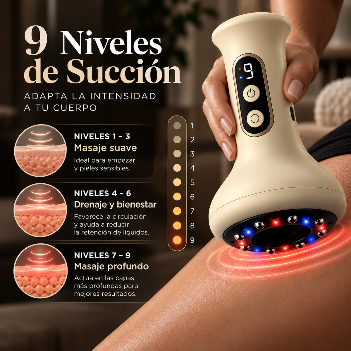 VIREXA™ Recovery Masajeador de Drenaje y Recuperación Corporal