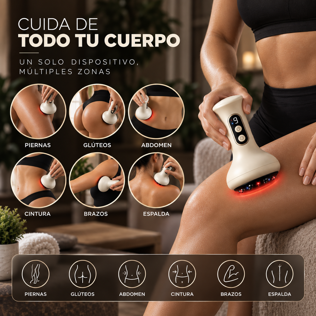 VIREXA™ Recovery Masajeador de Drenaje y Recuperación Corporal