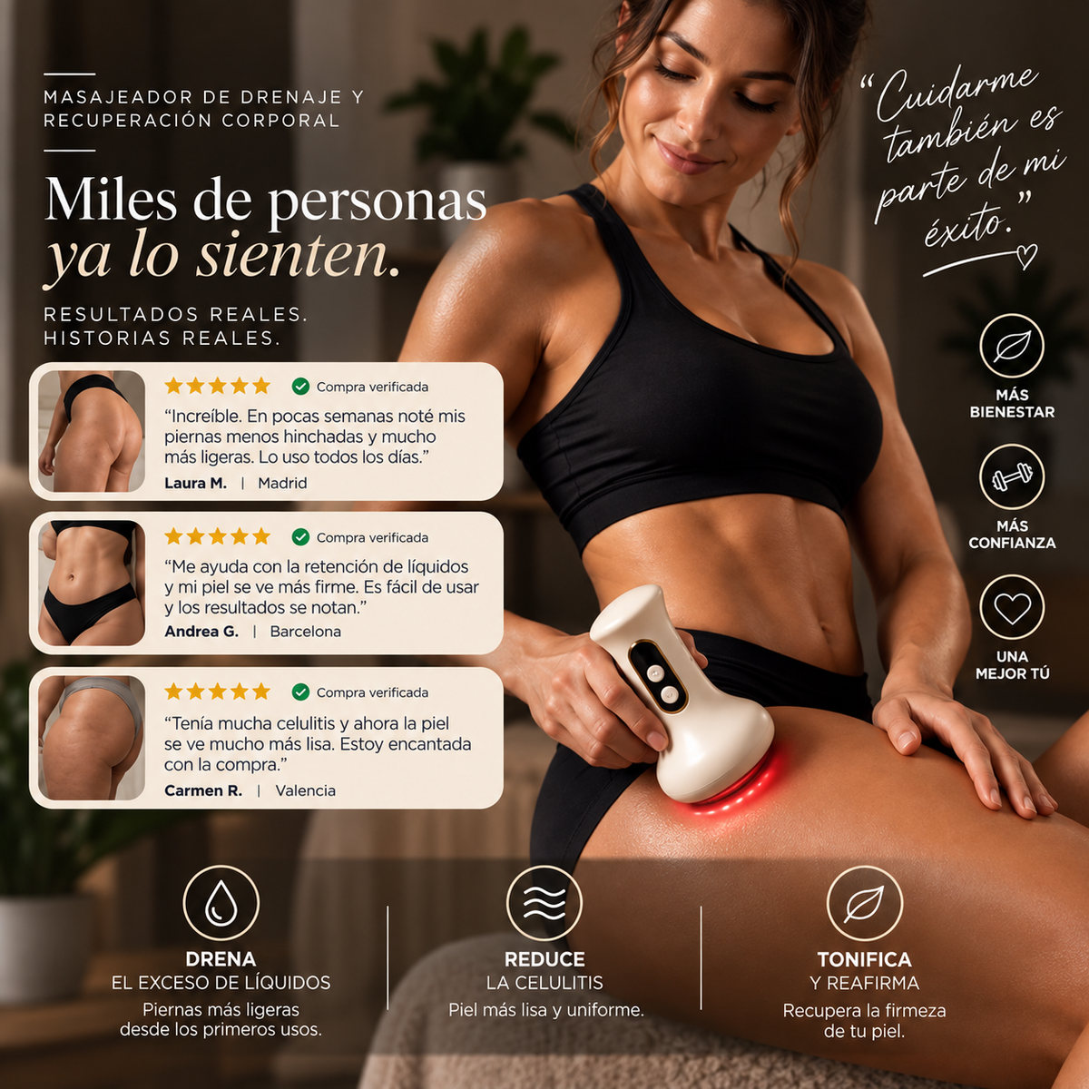VIREXA™ Recovery Masajeador de Drenaje y Recuperación Corporal